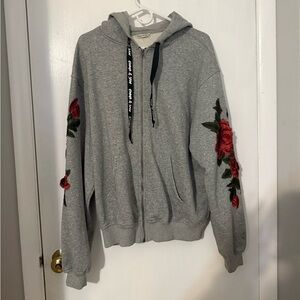 Emma & Sam Roses Zip-Up